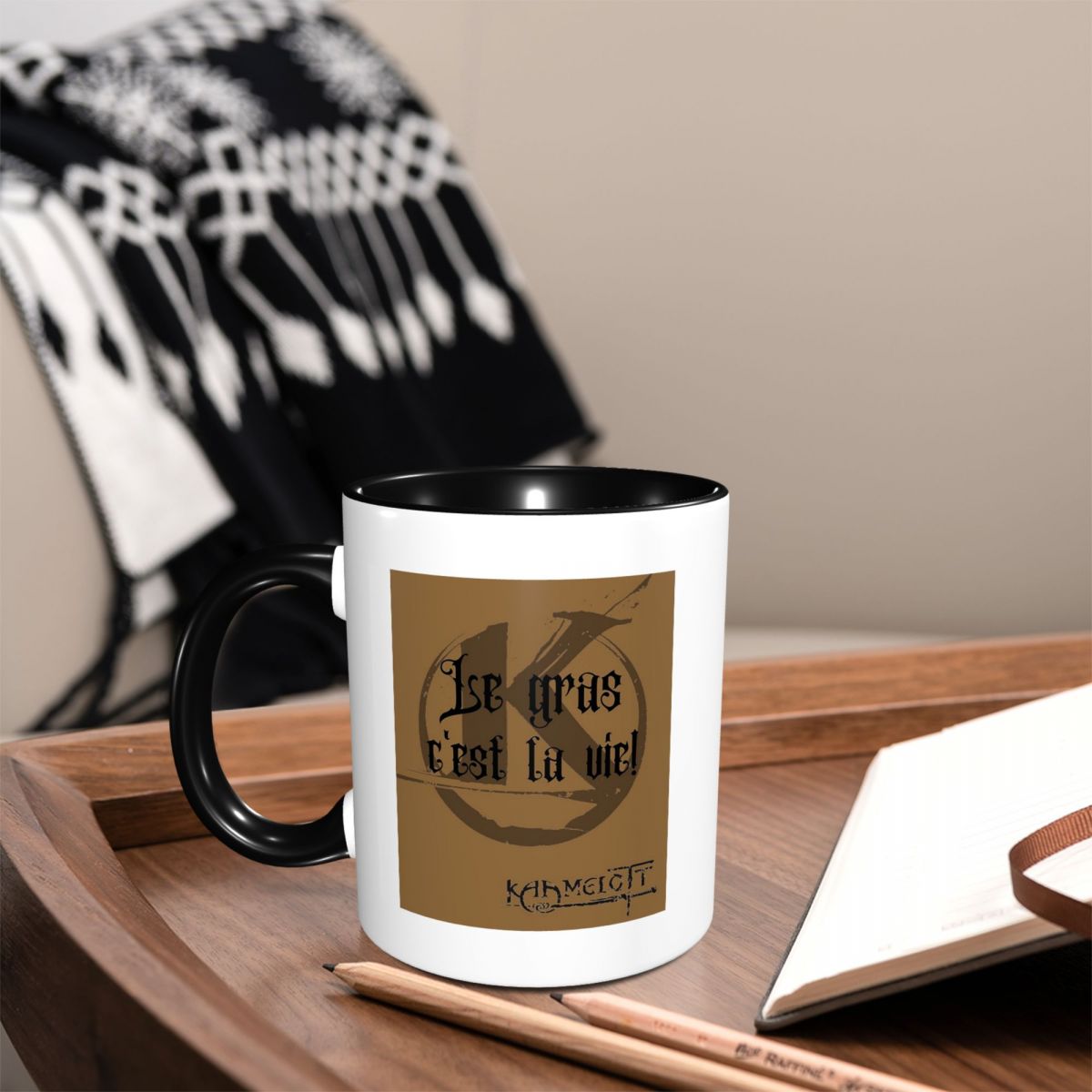 Coffee Tea Quotes - Quote Kaamelott The Fat! Mug Funny