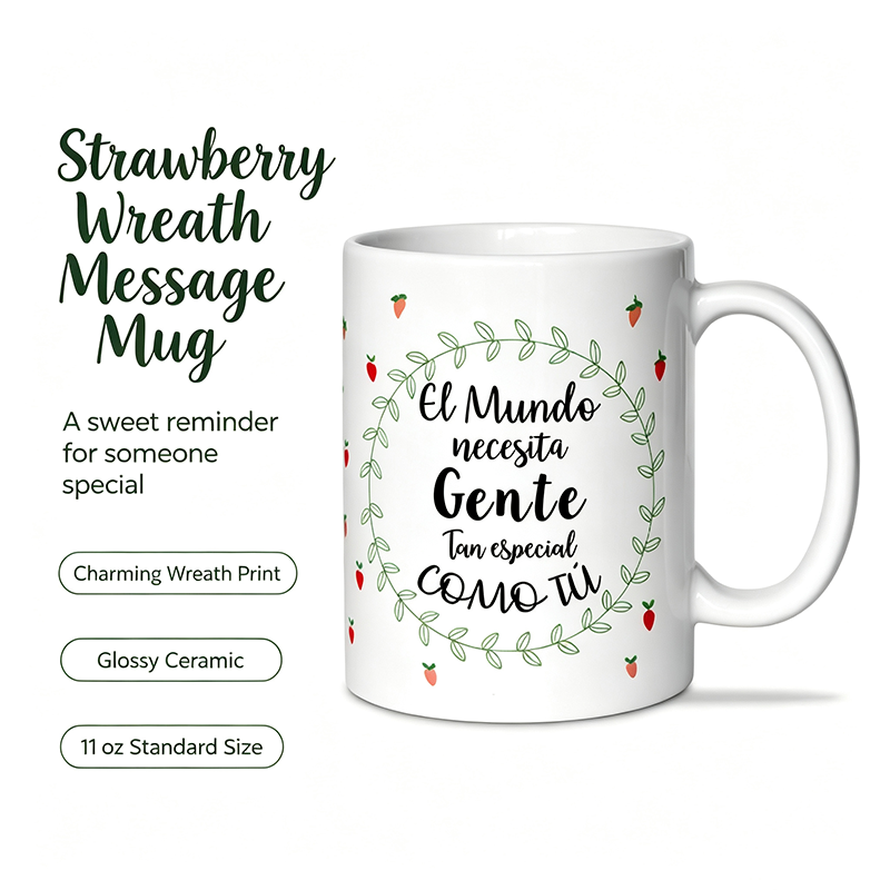 Coffee Tea Quotes - Spanish Inspirational Quote Ceramic Coffee Mug