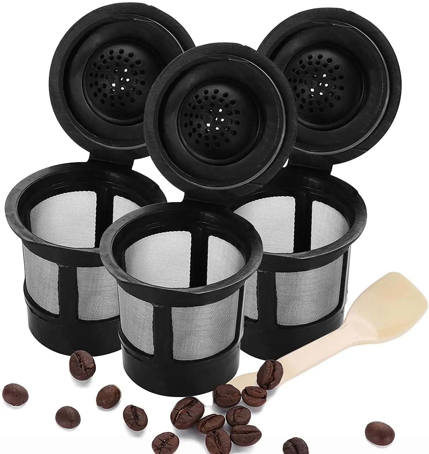 Reusable Coffee Pods, Refillab - Coffee Tea Spoon recension och pris