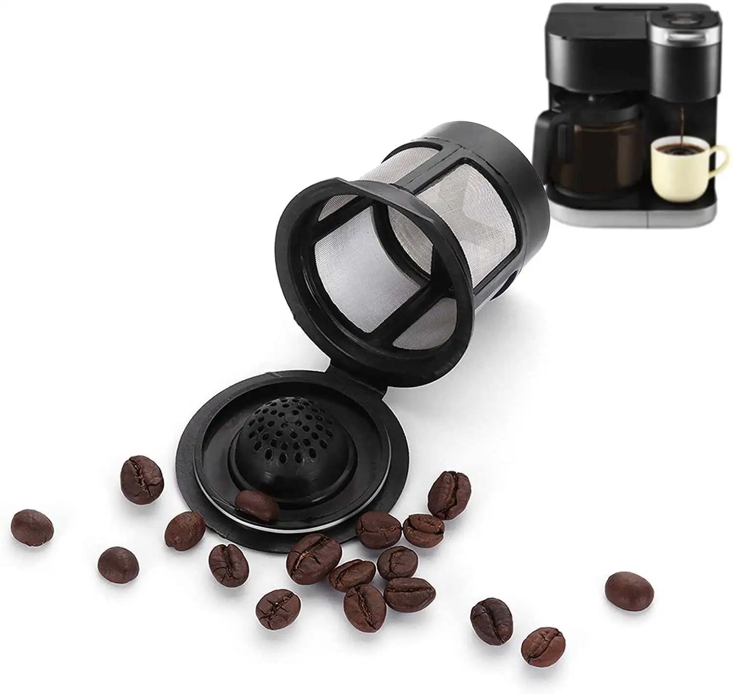Reusable Coffee Pods, Refillab - Coffee Tea Spoon recension och pris