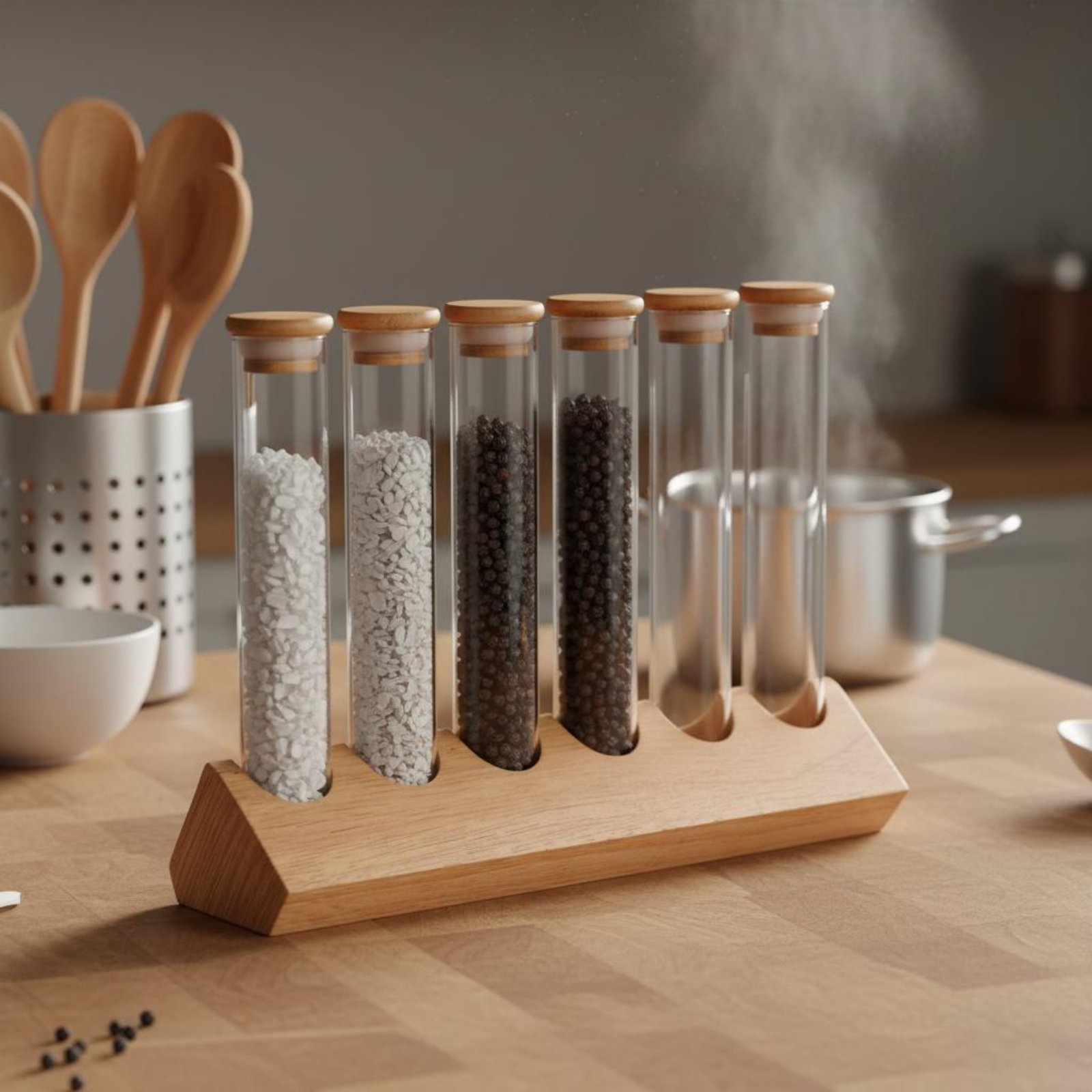 Glass Tube Container Set with  - Coffee Bean & Tea Menu recension och pris