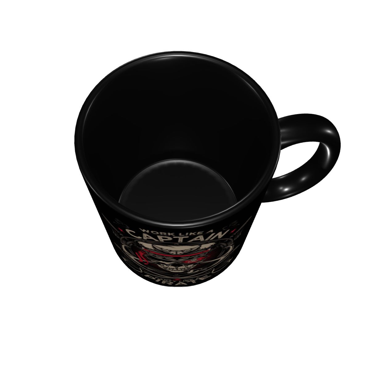 Customized Work Like A Captain - Coffee Tea Like recension och pris