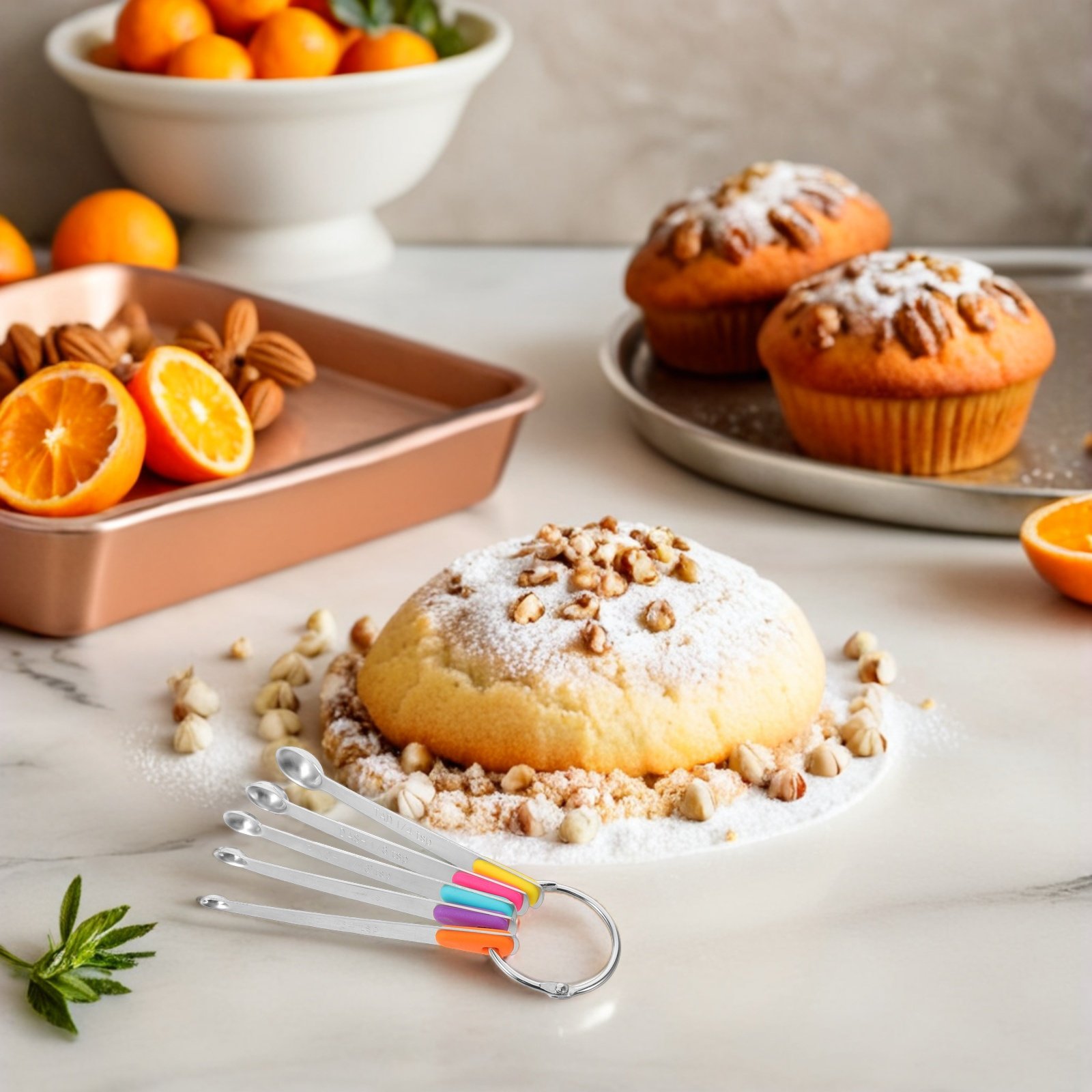 5Pcs Stainless Steel Mini Teas - Coffee Tea Spoon recension och pris