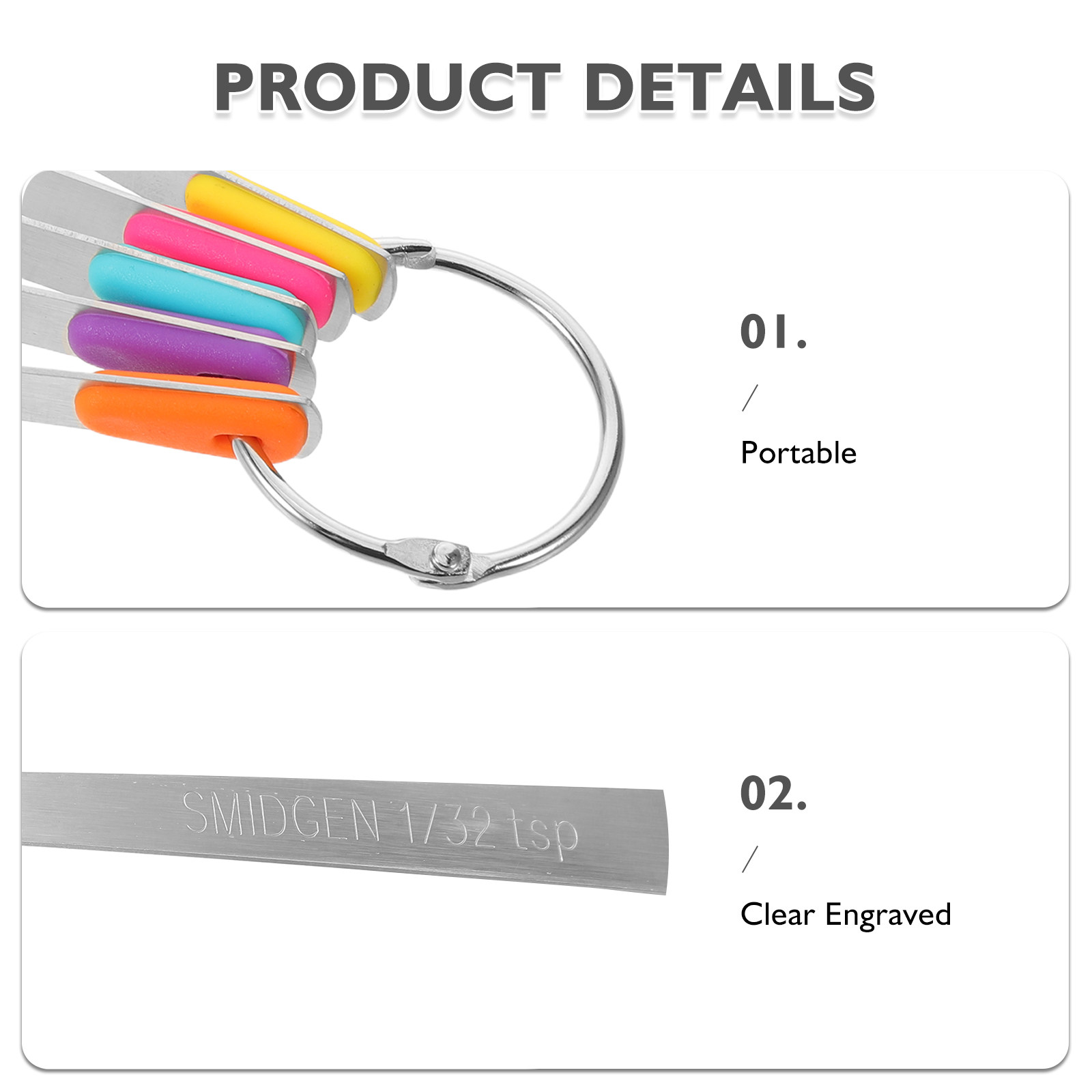 5Pcs Stainless Steel Mini Teas - Coffee Tea Spoon recension och pris