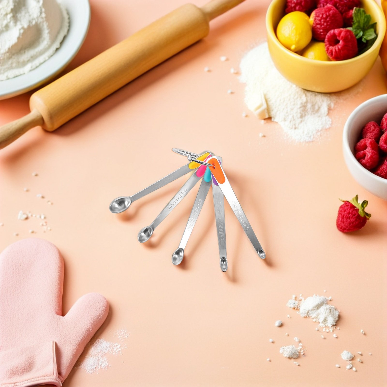 5Pcs Stainless Steel Mini Teas - Coffee Tea Spoon recension och pris