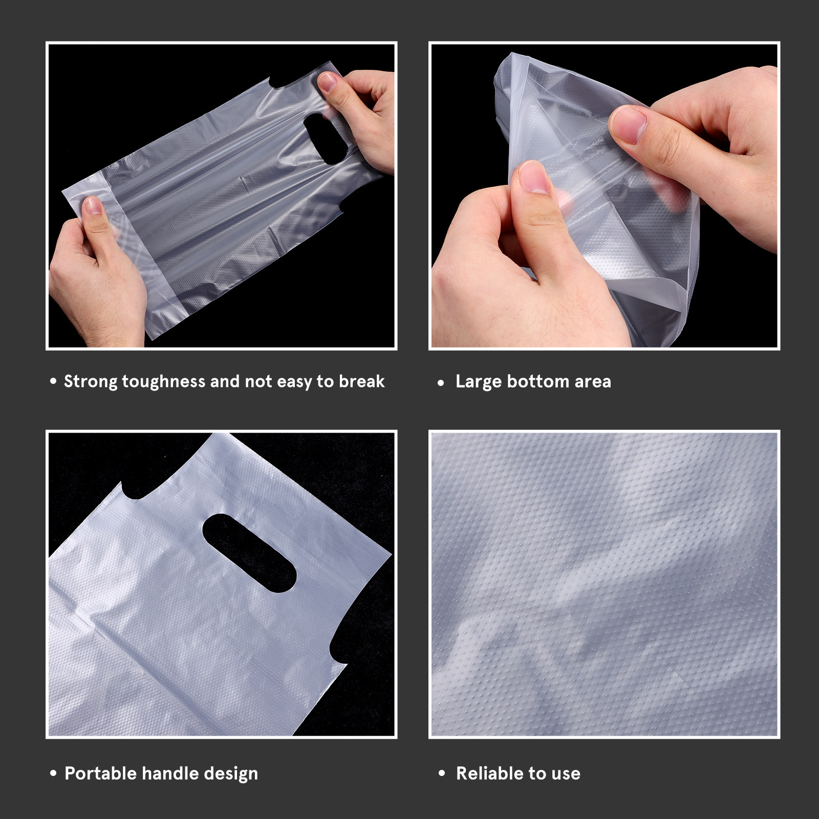 500Pcs Beverage Bags Handle Tr - Coffee Tea With Milk recension och pris