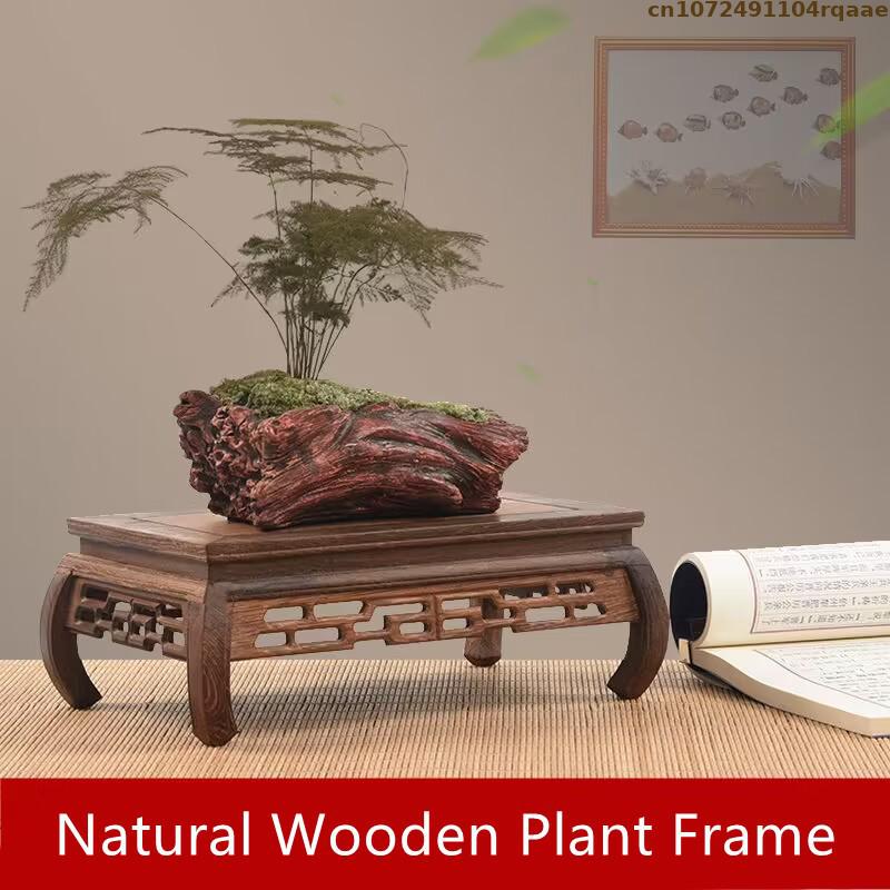 Premium Wooden Bases Bonsai Ho - Coffee Tea Flower recension och pris