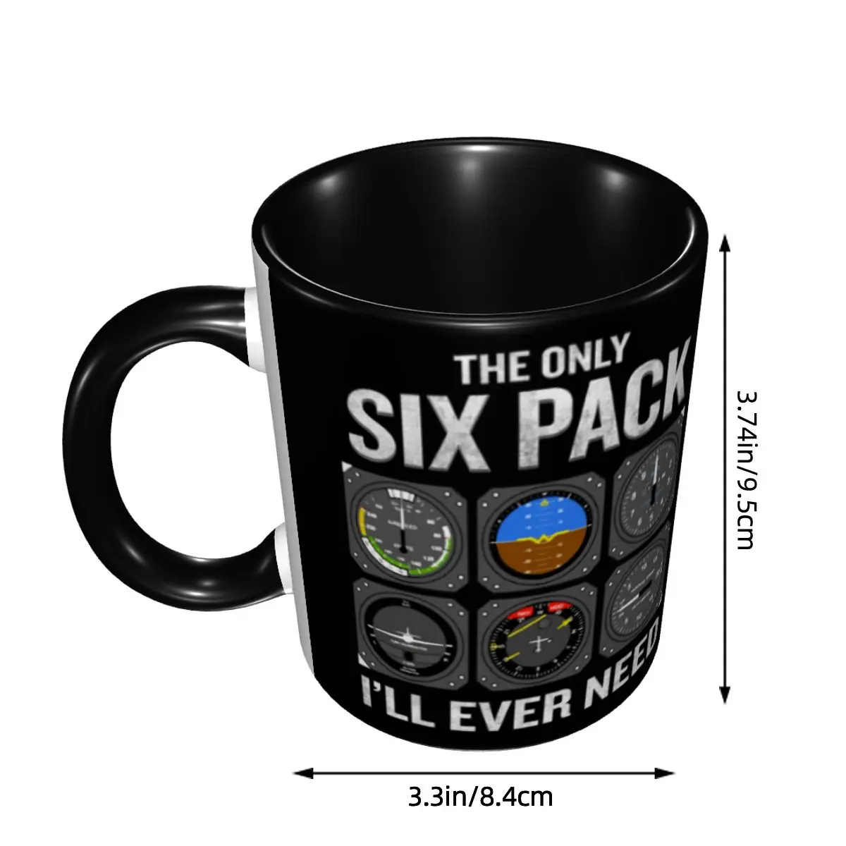Custom Funny Pilot Quote Cockp - Coffee Tea Quotes recension och pris