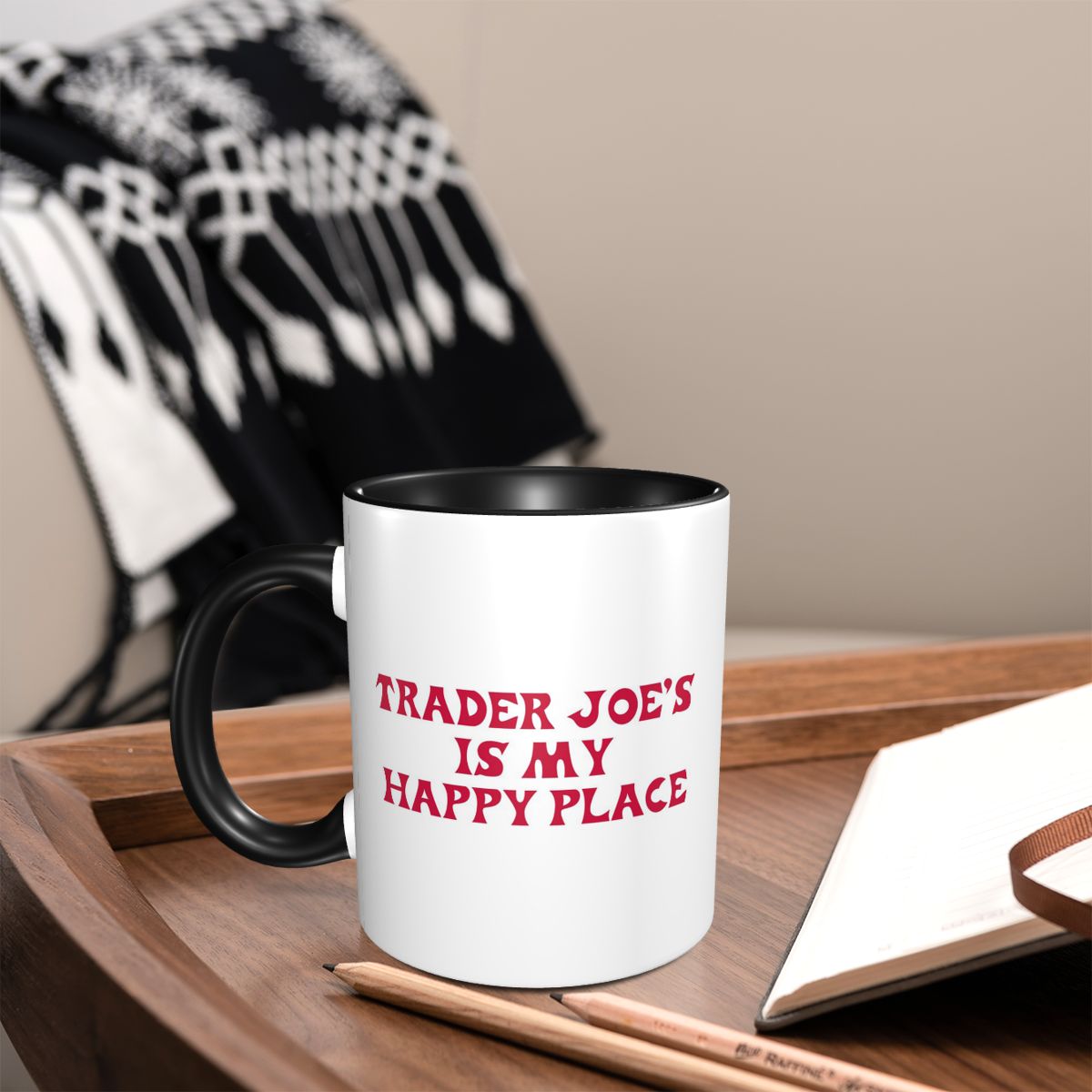 Trader Joe's Is My Happy Place - Coffee Tea Quotes recension och pris
