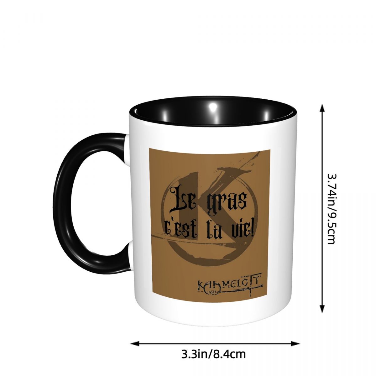 Quote Kaamelott The Fat! Mug F - Coffee Tea Quotes recension och pris