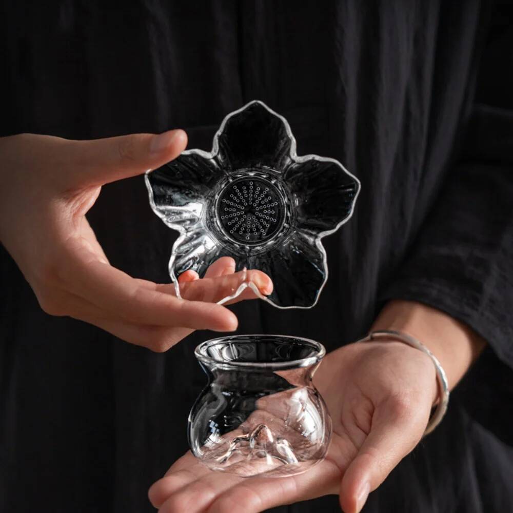 130ml Flower Glass Tea Straine - Coffee Tea Flower recension och pris