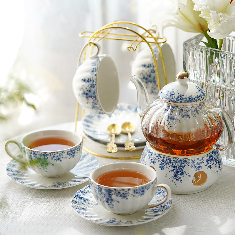 English-style Afternoon Tea Se - Coffee Tea Flower recension och pris