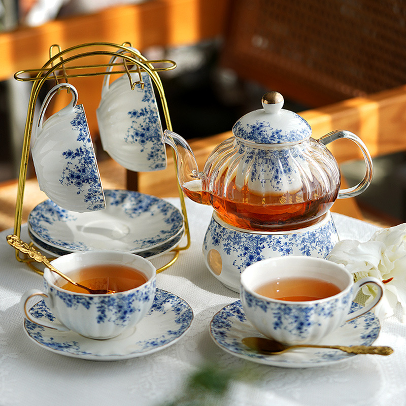 English-style Afternoon Tea Se - Coffee Tea Flower recension och pris