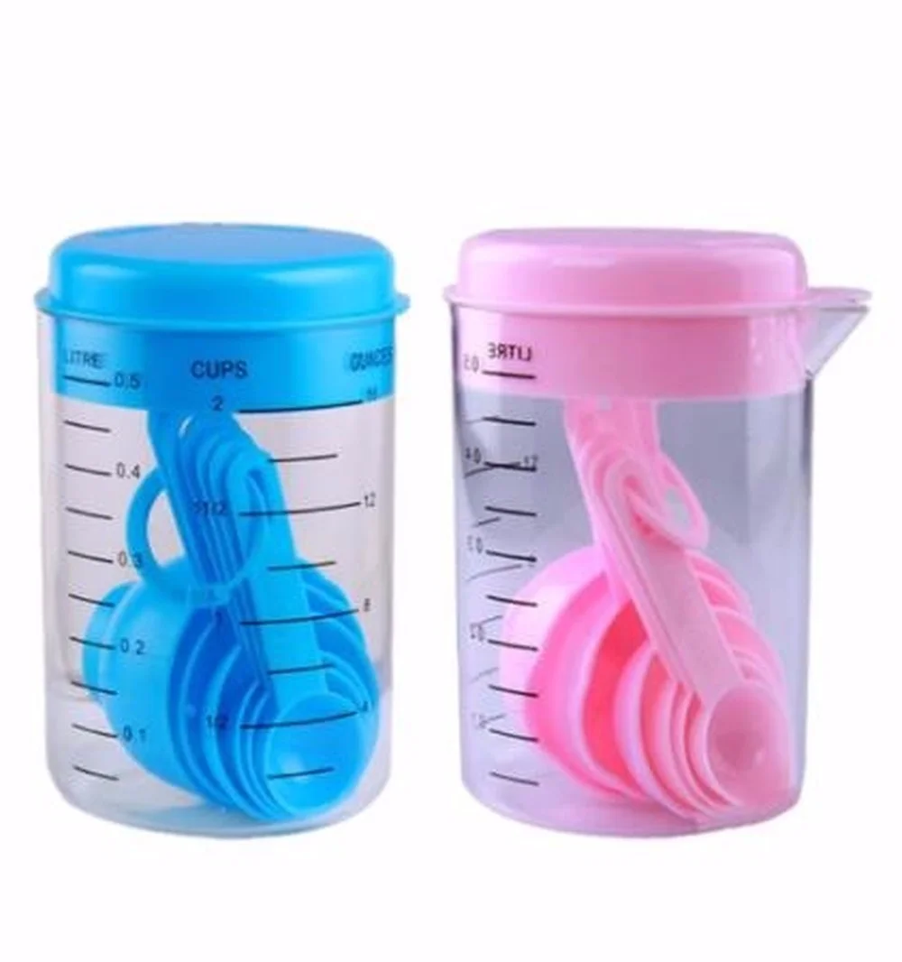 7 Pieces / Set Plastic Measuri - Coffee Tea Spoon recension och pris