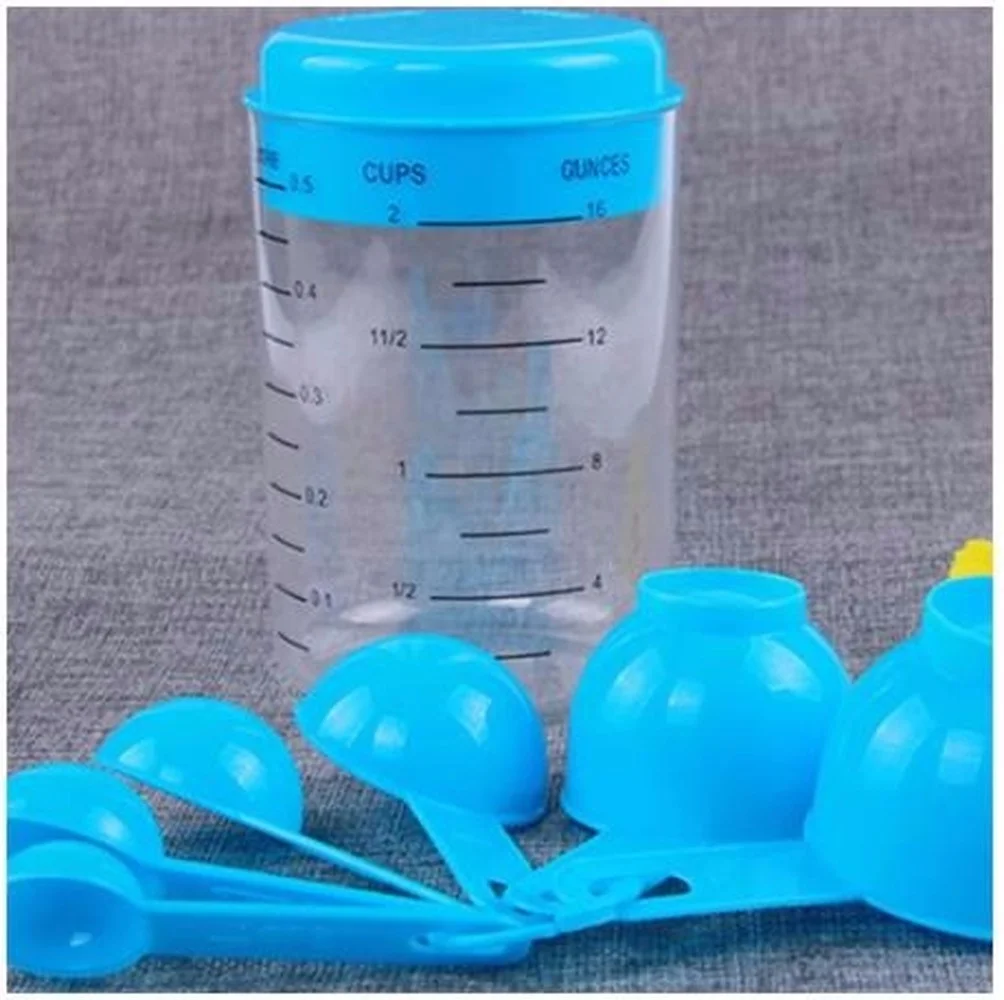 7 Pieces / Set Plastic Measuri - Coffee Tea Spoon recension och pris