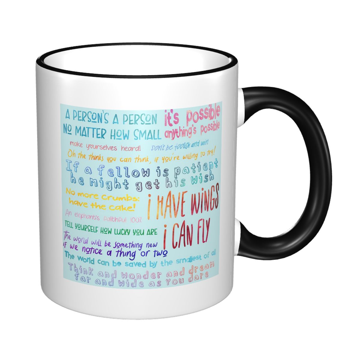 Seussical Quotes Set Mug Funny - Coffee Tea Quotes recension och pris