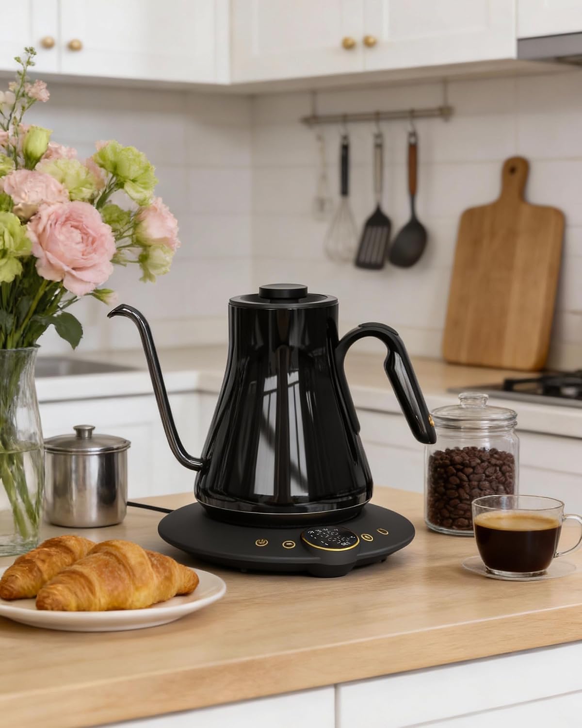 Gooseneck Electric Kettle, ±1° - Coffee Tea Brew recension och pris