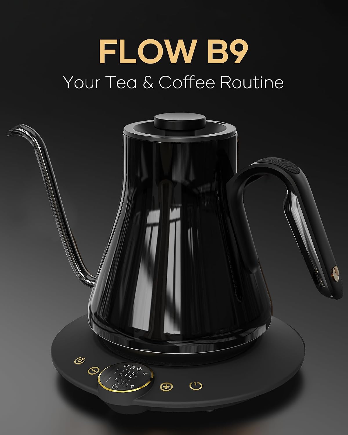 Gooseneck Electric Kettle, ±1° - Coffee Tea Brew recension och pris