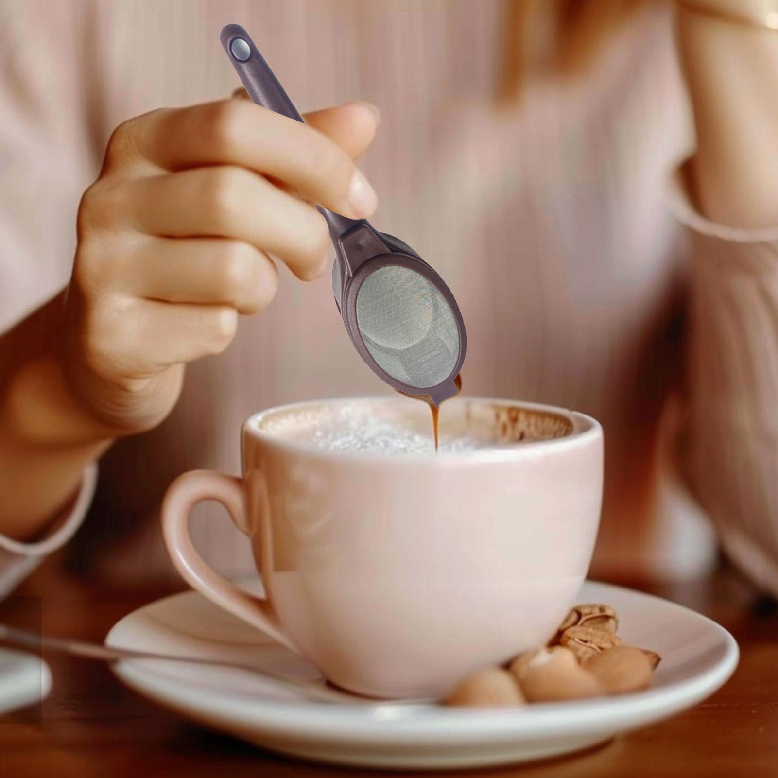 Strainer Spoon Tea Infuser Por - Coffee Tea Spoon recension och pris