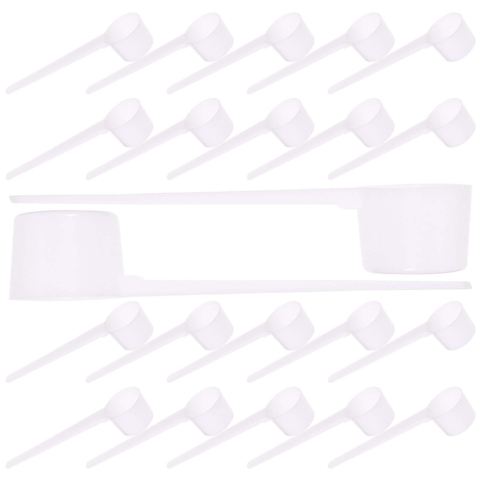 100Pcs 5G Plastic Measuring Sp - Coffee Tea Spoon recension och pris