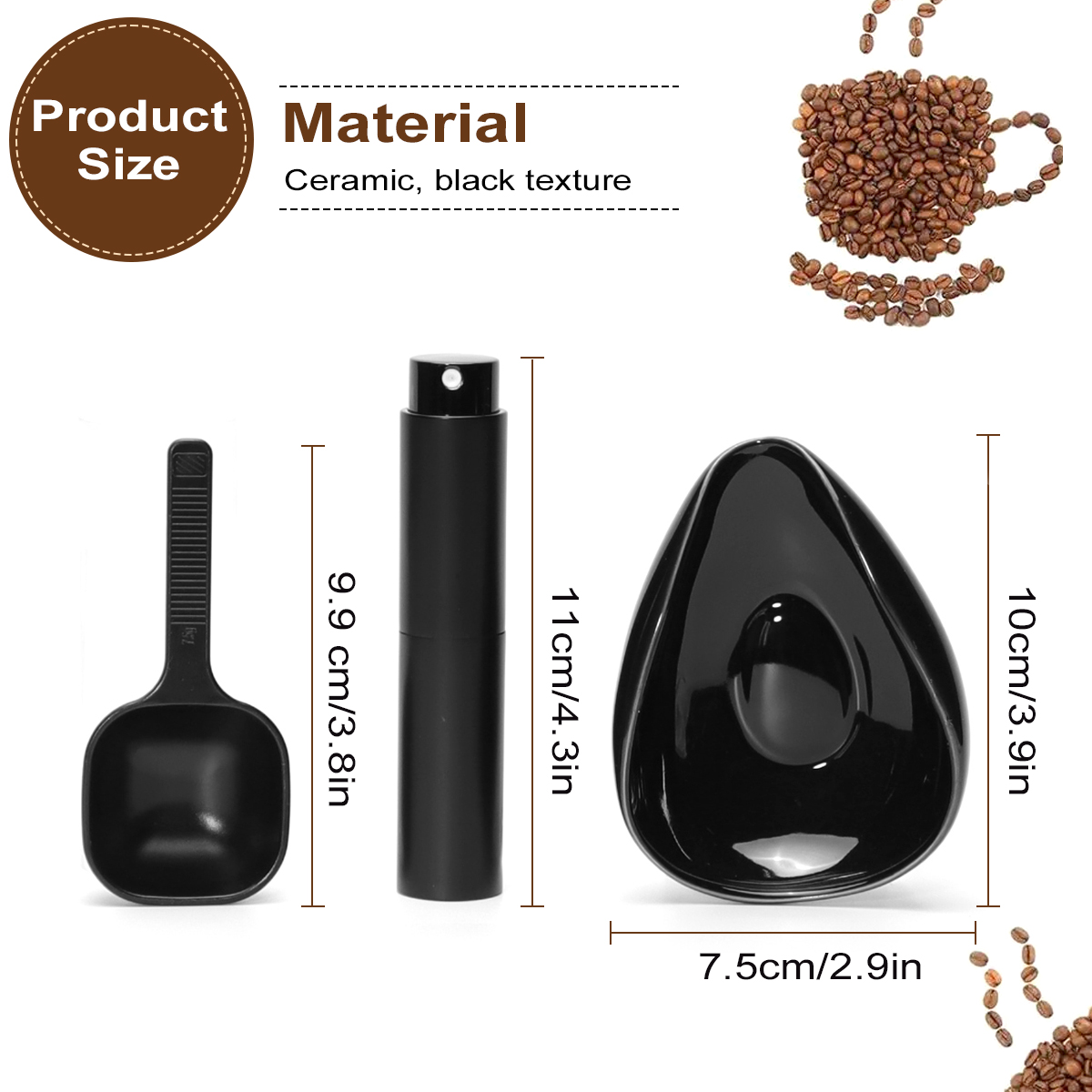 Leeseph Coffee Bean Dosing Cup - Coffee Tea Spoon recension och pris