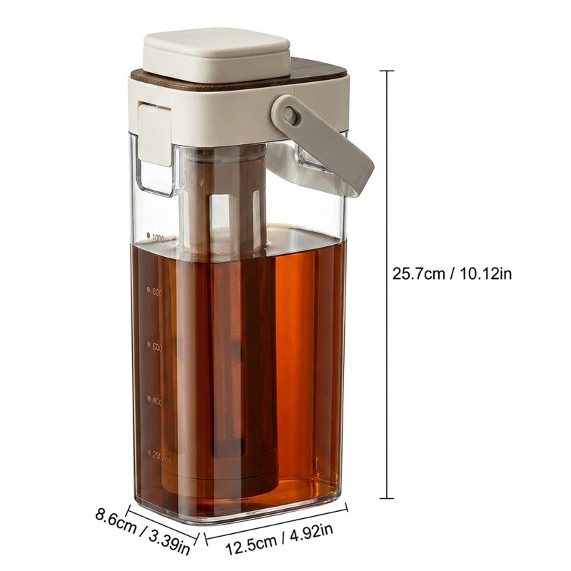 Cold Brew Coffee Pitcher Leak  - Coffee Tea Infuser recension och pris