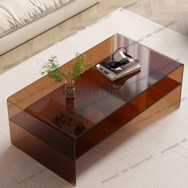 Acrylic coffee table simple li - Coffee Tea Room recension och pris