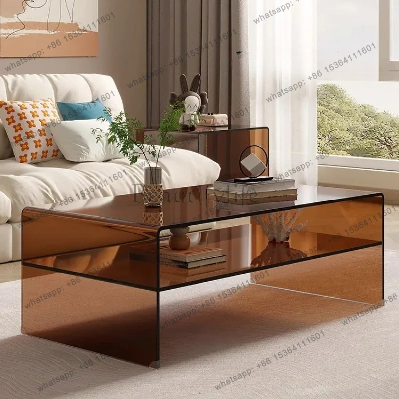 Acrylic coffee table simple li - Coffee Tea Room recension och pris