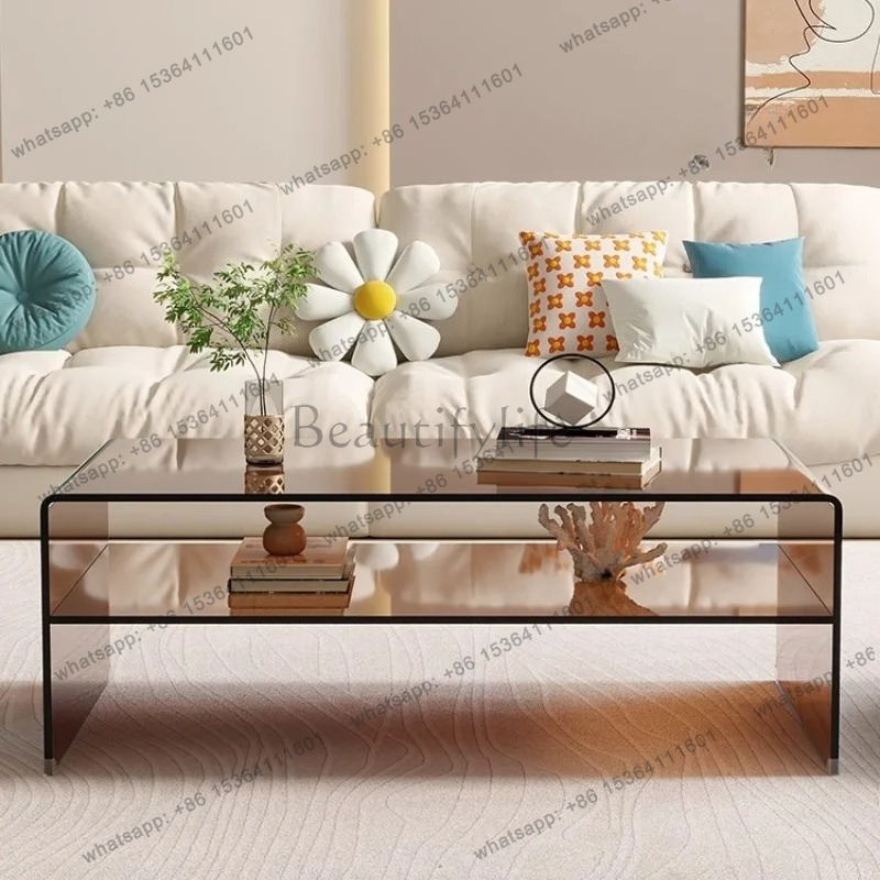Acrylic coffee table simple li - Coffee Tea Room recension och pris
