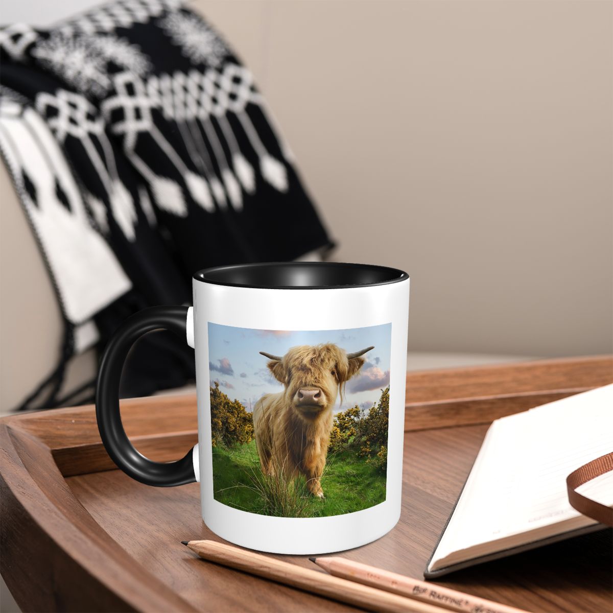 Young Highland Cow Mug Funny C - Young Tea Coffee recension och pris