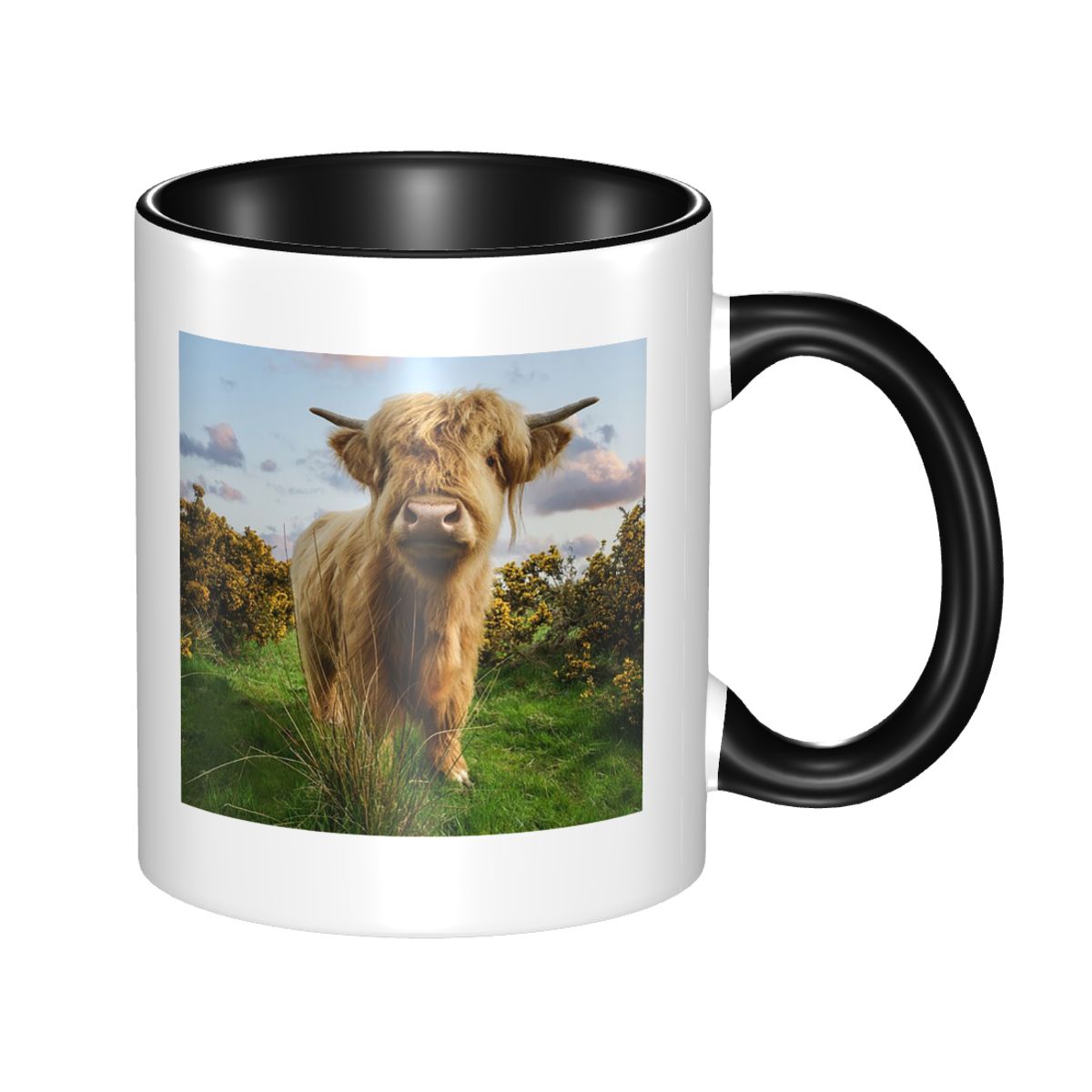 Young Highland Cow Mug Funny C - Young Tea Coffee recension och pris