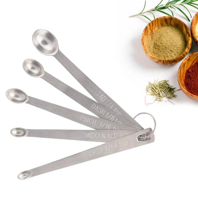 5pcs/Set Small Measuring Spoon - Coffee Tea Spoon recension och pris