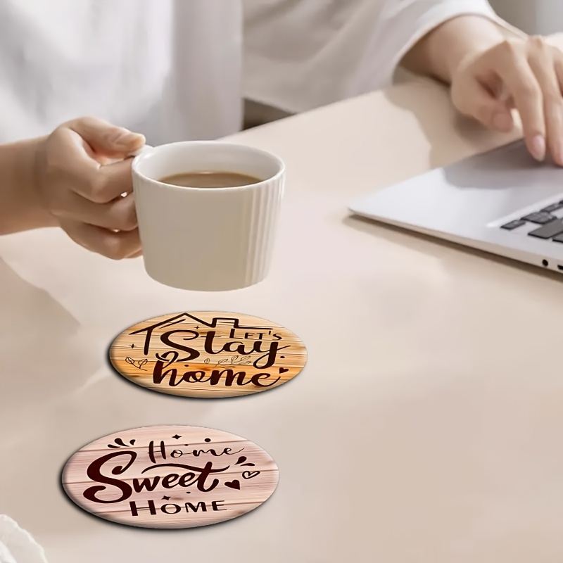 2D Warm Country Style Family Q - Coffee Tea Quotes recension och pris