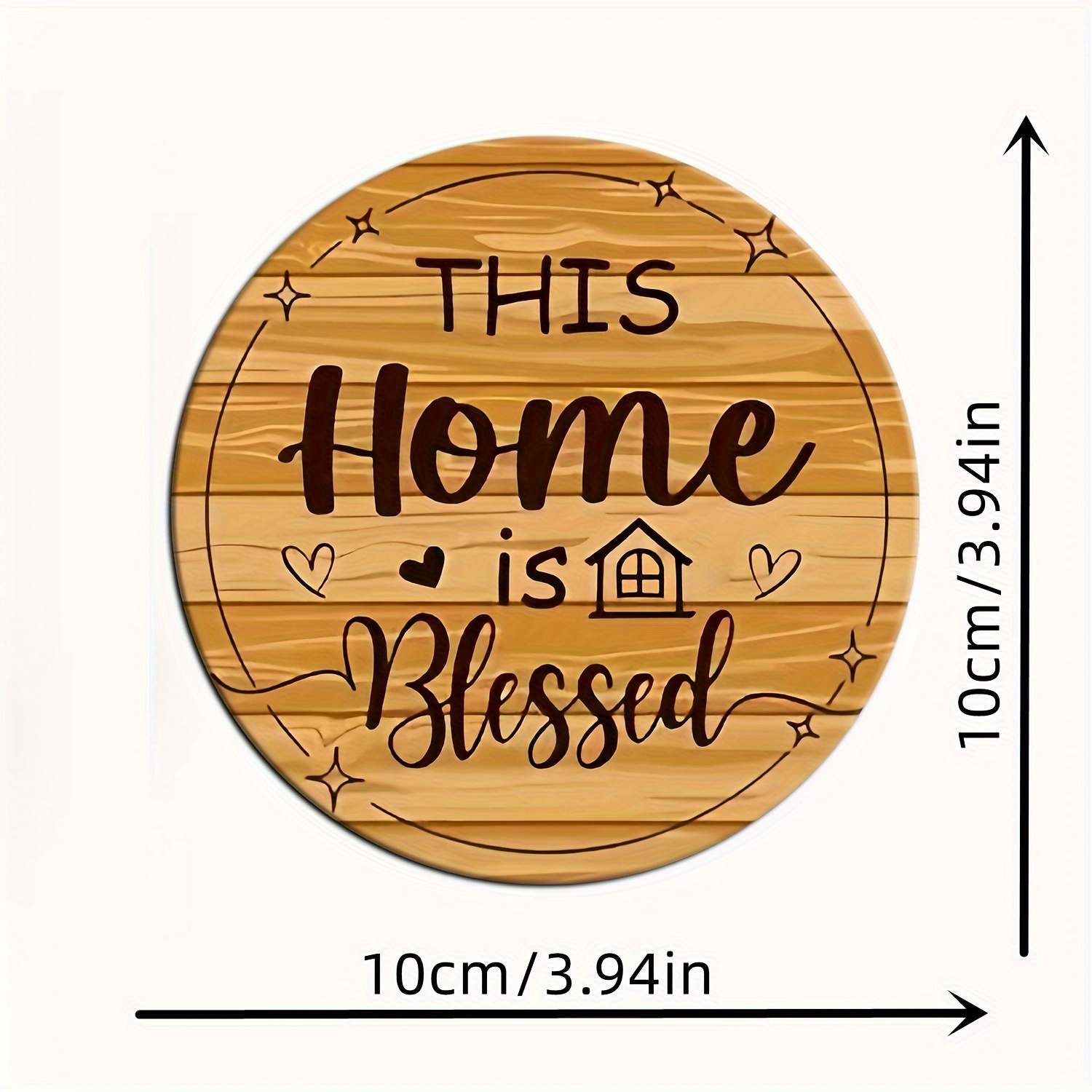 2D Warm Country Style Family Q - Coffee Tea Quotes recension och pris