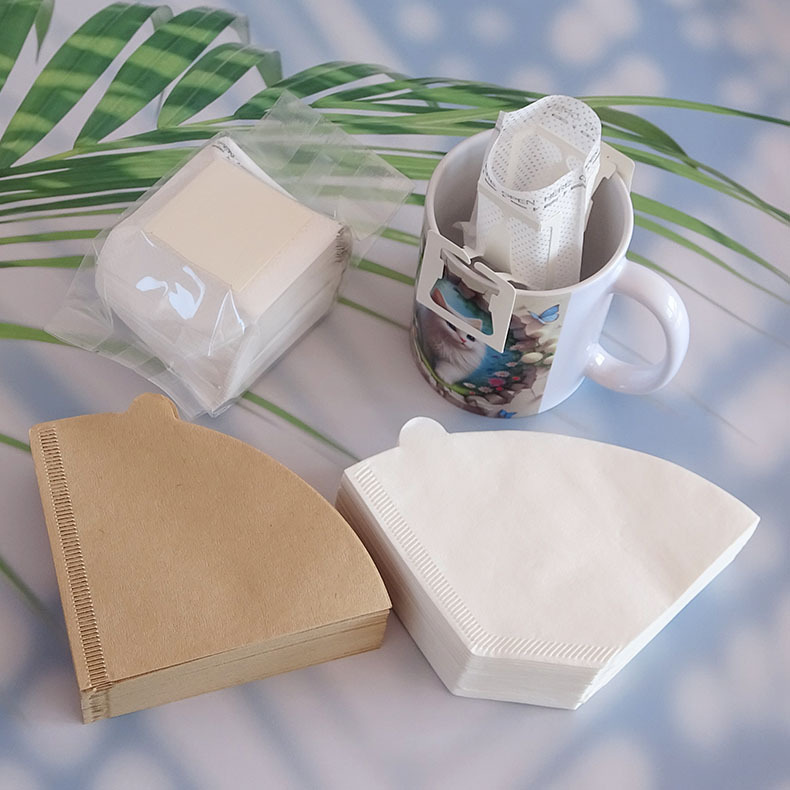 50pcs/set Log Pulp Paper Coffe - Coffee Tea Infuser recension och pris