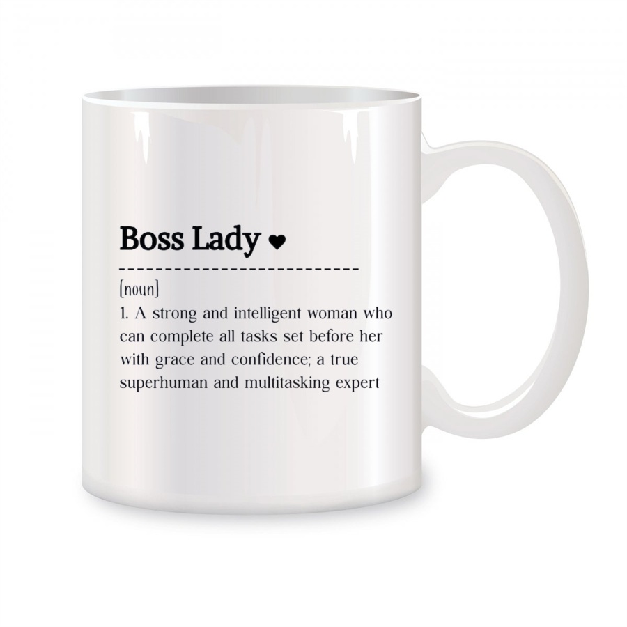 Boss Lady Mugs For Like A Boss - Coffee Tea Like recension och pris