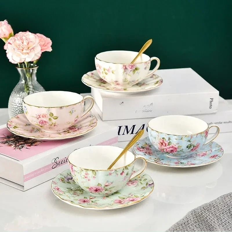 3PCS/Sets Pastoral style Flowe - Coffee Tea Spoon recension och pris
