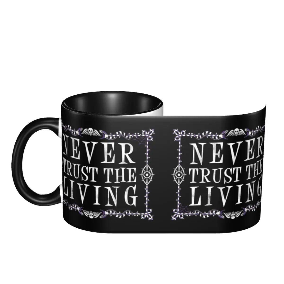 Custom Never Trust The Living  - Coffee Tea Quotes recension och pris