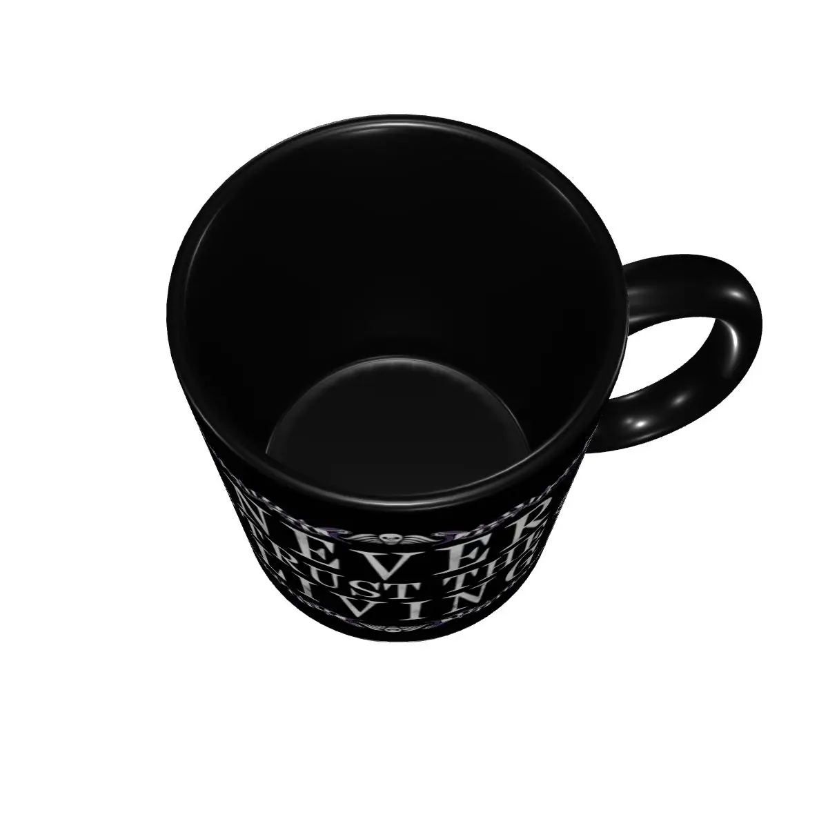 Custom Never Trust The Living  - Coffee Tea Quotes recension och pris
