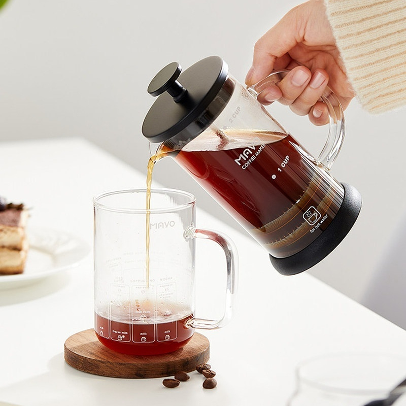 MAVO French Press Coffee Maker - Coffee Tea Brew recension och pris