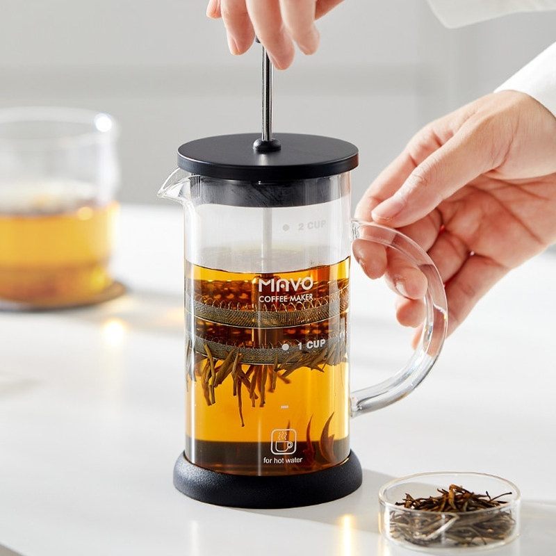 MAVO French Press Coffee Maker - Coffee Tea Brew recension och pris