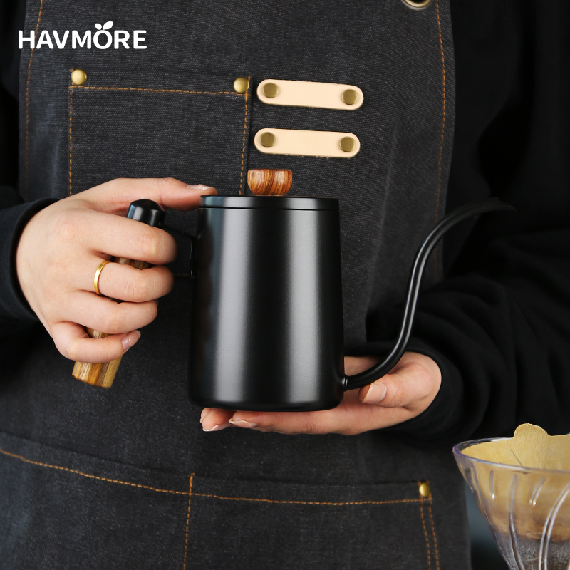 550ML Coffee Pot Milk Frothing - Coffee Tea Brew recension och pris