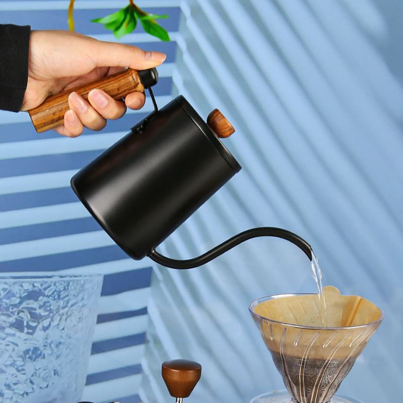 550ML Coffee Pot Milk Frothing - Coffee Tea Brew recension och pris