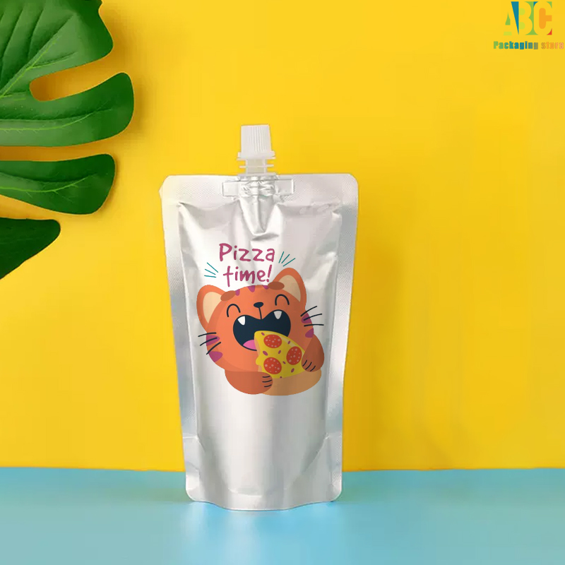 Aluminum Foil Spout Bag with C - Coffee Tea Flower recension och pris