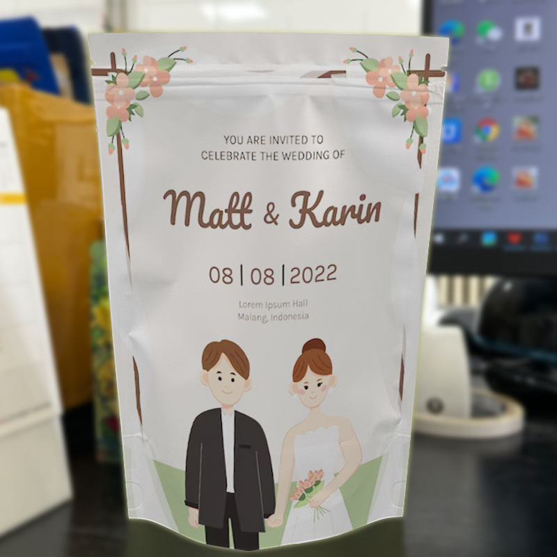 Custom Printed Resealable Bags - Coffee Tea Flower recension och pris