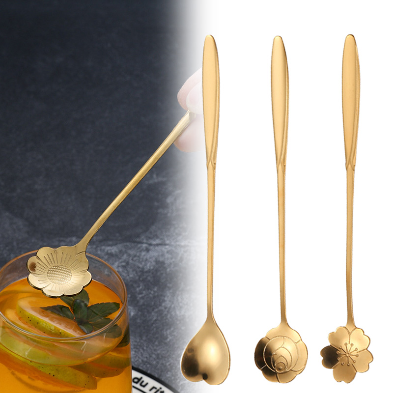 Stainless Steel Cherry Rose Fl - Coffee Tea Flower recension och pris