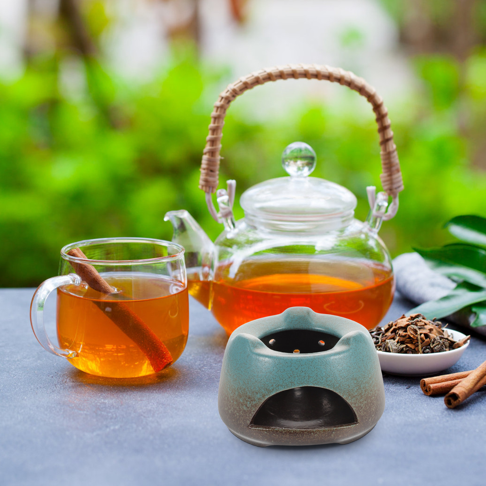 Ceramic Teapot Warmer Elegant  - Coffee Tea Flower recension och pris