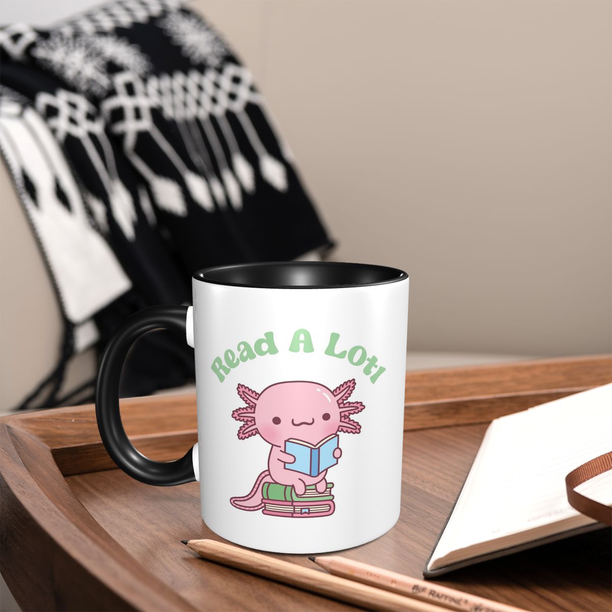 Cute Read A Lotl Like An Axolo - Coffee Tea Like recension och pris
