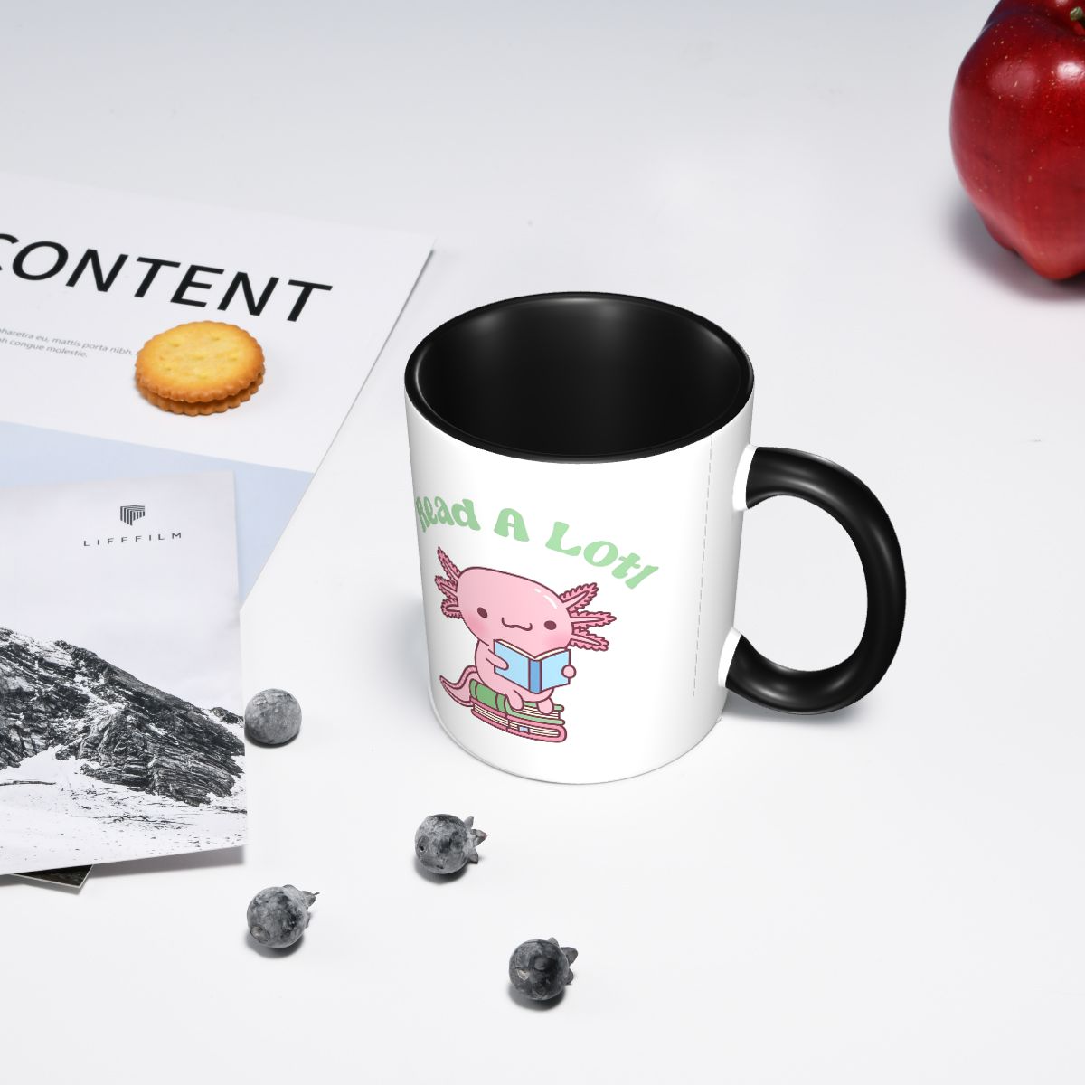 Cute Read A Lotl Like An Axolo - Coffee Tea Like recension och pris
