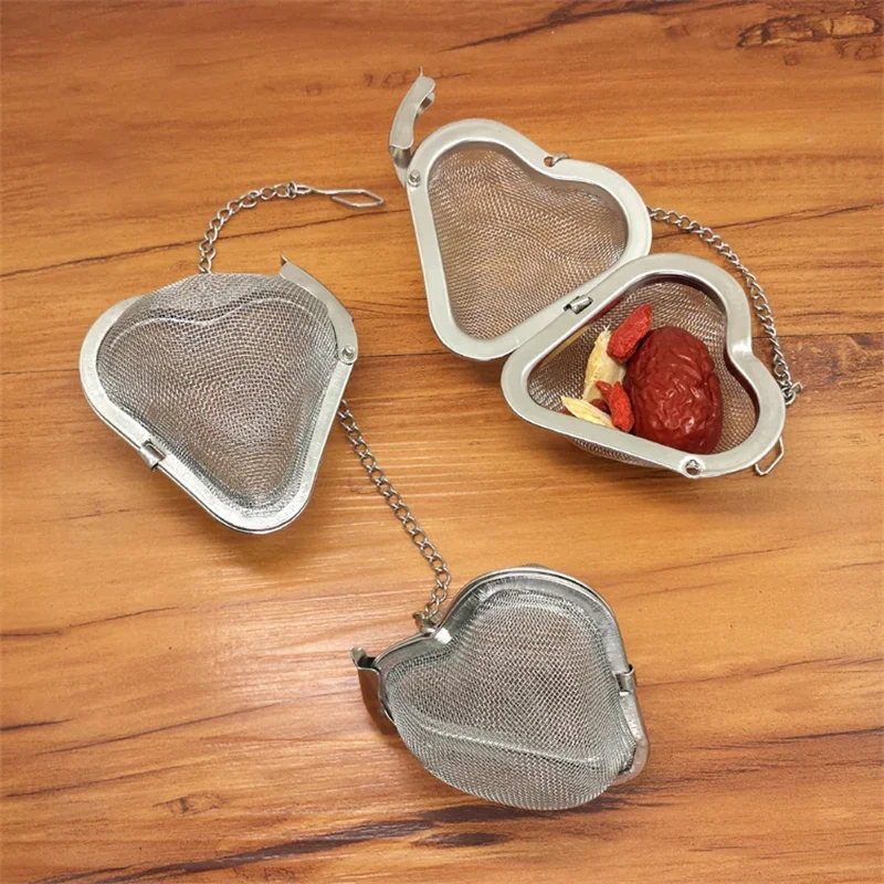 Stainless Steel Oval Heart Sph - Coffee Tea Infuser recension och pris